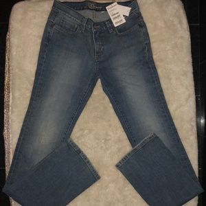 BEBE Jeans with tags on!!!! Faded wash very
